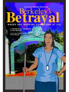 Foreword by Barbara Ehrenreich Betrayal Berkeley’s