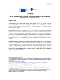Guidance on due diligence for EU businesses to address the ...