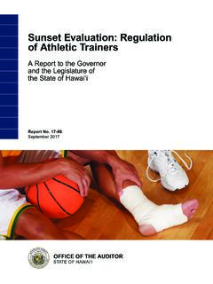 Sunset Evaluation: Regulation of Athletic Trainers
