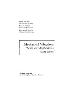 Mechanical Vibrations
