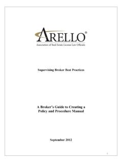 A Broker’s Guide to Creating a Policy and Procedure Manual