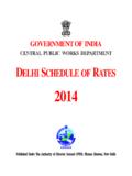 GOVERNMENT OF INDIA - Central Public Works …