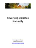 Reversing Diabetes Naturally - Penninghame Process