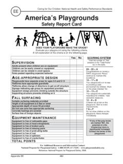 Caring for Our Children: National Health and Safety ...