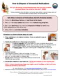 How to Dispose of Unwanted Medications - ct.gov