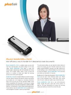 Plustek MobileOffice D430