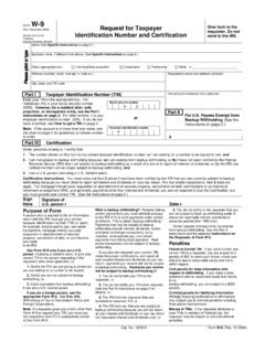 Form W-9 (Rev. December 2000) Request for Taxpayer
