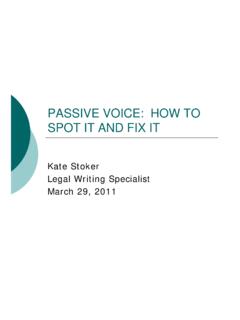 PASSIVE VOICE: HOW TO SPOT IT AND FIX IT