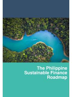 The Philippine Sustainable Finance Roadmap