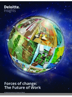 Forces of change: The Future of Work - Deloitte