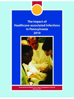 The Impact of Healthcare-associated Infections in ...