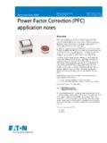Power Factor Correction Power Factor Correction …
