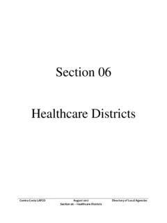 Section 06 Healthcare Districts - contracostalafco.org