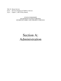 Section A: Administration