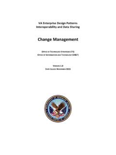 Change Management Enterprise Design Pattern
