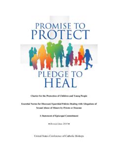Charter for the Protection of Children and Young People ...