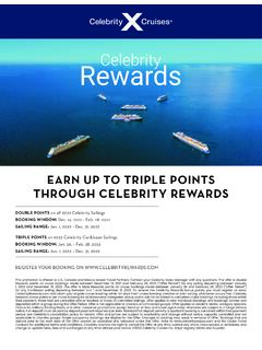 EARN UP TO TRIPLE POINTS THROUGH CELEBRITY REWARDS