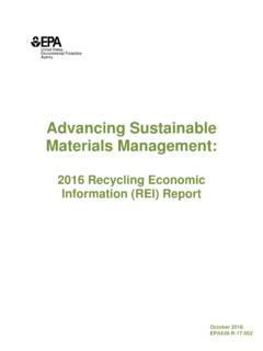 Advancing Sustainable Materials Management - …