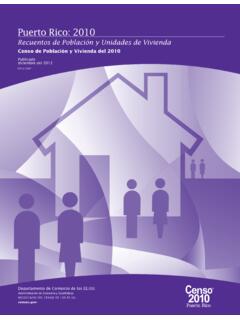 Censo de Poblaci&#243;n y Vivienda del 2010 - Census.gov
