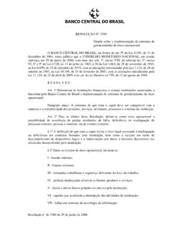 RESOLUCAO 3380 , de 29/06/2006 - bcb.gov.br