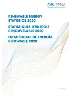 Renewable Energy Statistics 2020