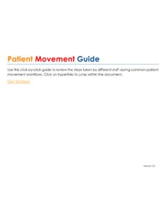 Patient Movement Guide - FS - Epic Together NY