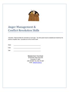 Anger Management &amp; Conflict Resolution Skills