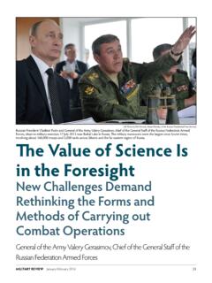 The Value of Science Is in the ... - Army University Press