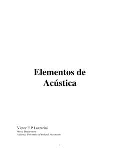 Elementos de Acustica - fisica.net
