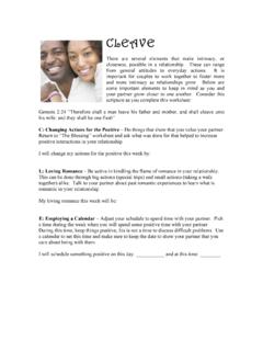 CLEAVE - The Hope Couples Project