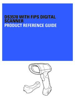 DS3578 with FIPS Digital Scanner Product Reference Guide …