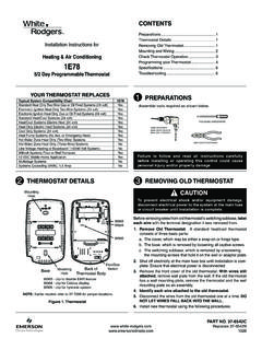 Heating &amp; Air Conditioning 1E78 - climate.emerson.com