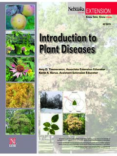 Introduction to Plant Diseases - University of Nebraska ...