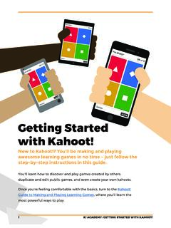 Getting Started with Kahoot!