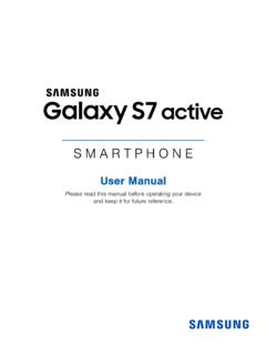 Samsung Galaxy S7 active G891A User Manual - AT&amp;T