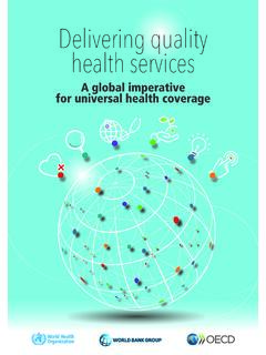 Delivering quality health services - World Health Organization