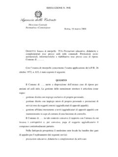 Direzione Centrale Normativa e Contenzioso Roma, …