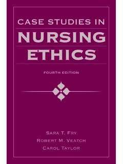 Case Studies in Nursing Ethics - uswr.ac.ir