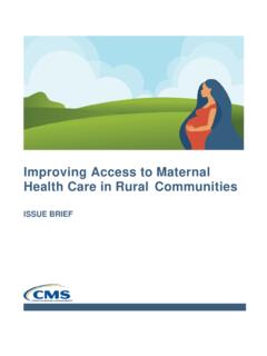 Improving Access to Maternal Health Care In Rural ...