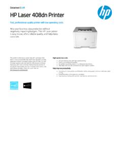 HP Laser 408dn Printer
