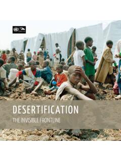 DESERTIFICATION - UNCCD
