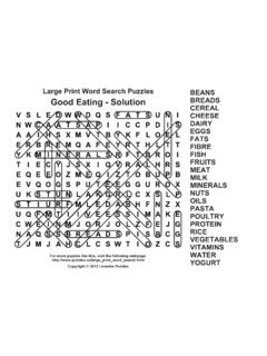 Large Print Word Search Puzzle - Weebly