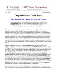Crop Production Guide Series - cotton.tamu.edu