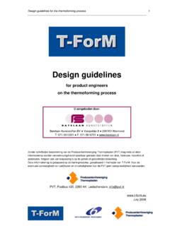 Design guidelines - Batelaan Kunststoffen B.V.