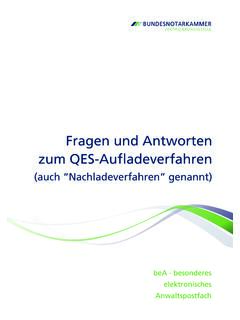 Fragen und Antworten zum QES-Aufladeverfahren
