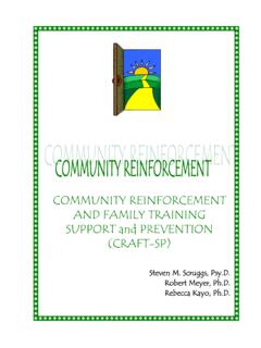 Manual for the Community Reinforcement and Family …