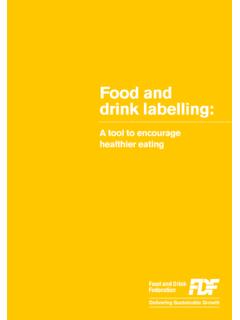 Food and drink labelling - Label: Home