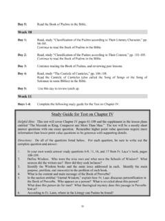 Study Guide for Test on Chapter IV - Seton Home Study School