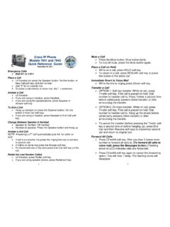 Phone Reference Guide - DeKalb County …
