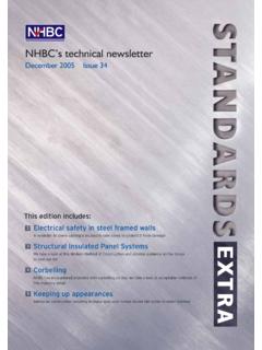 NHBC’s technical newsletter